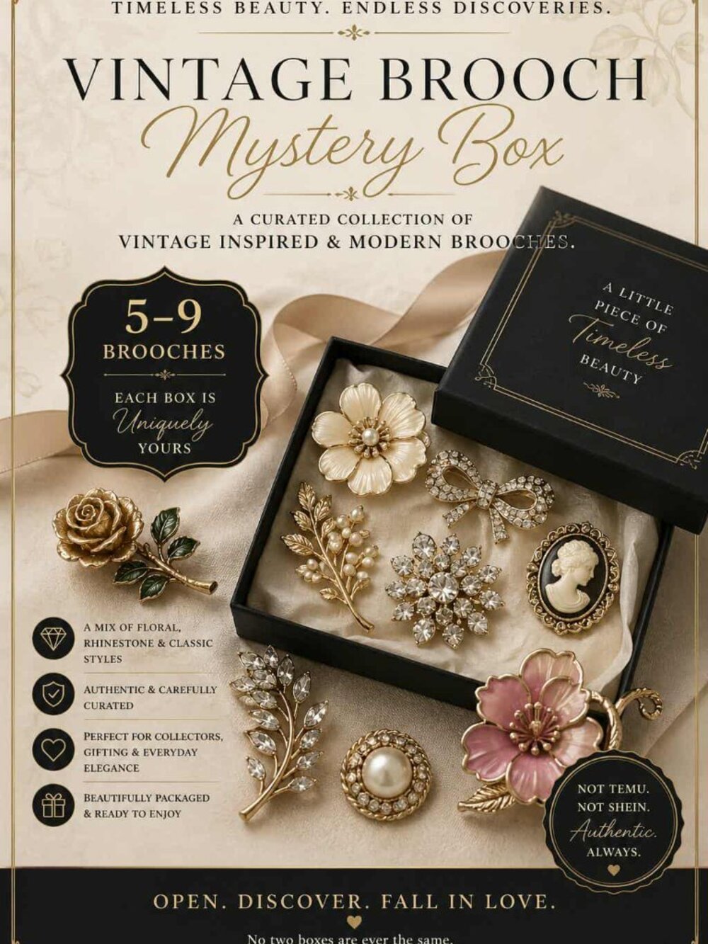 Estate Brooch Mystery Boxes